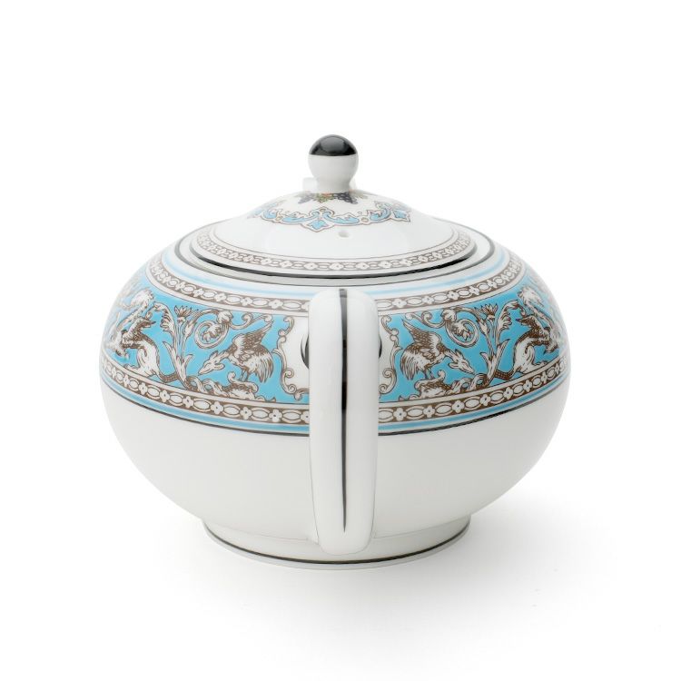 ウェッジウッド（WEDGWOOD） フロレンティーンターコイズ/Florentine Turquoise ティーポット 600ml