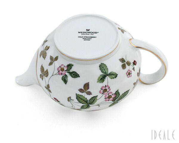 ウェッジウッド（WEDGWOOD） ワイルドストロベリー/Wild Strawberry ティーポット 小