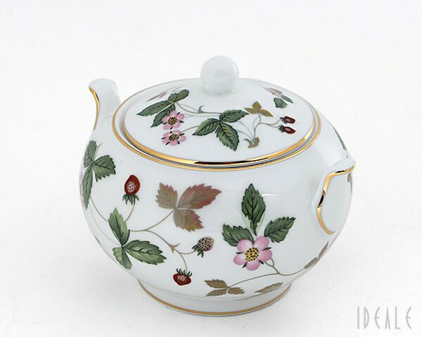 ウェッジウッド（WEDGWOOD） ワイルドストロベリー/Wild Strawberry シュガーボックス