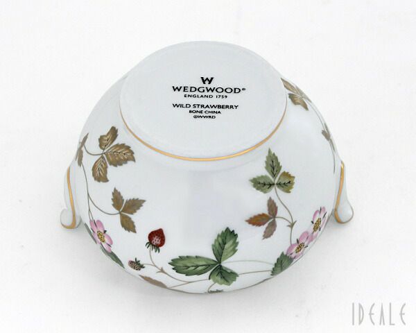 ウェッジウッド（WEDGWOOD） ワイルドストロベリー/Wild Strawberry シュガーボックス