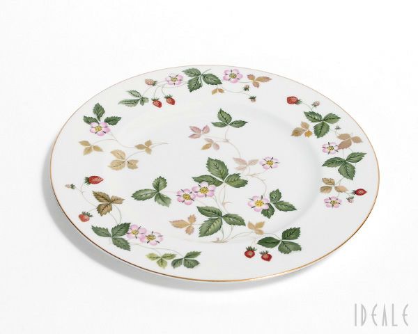 ウェッジウッド（WEDGWOOD） ワイルドストロベリー/Wild Strawberry プレート 27cm