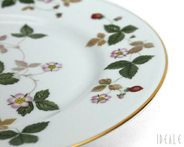 ウェッジウッド（WEDGWOOD） ワイルドストロベリー/Wild Strawberry プレート 18cm