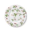 ウェッジウッド（WEDGWOOD） ワイルドストロベリー/Wild Strawberry ホワイト プレート 23cm