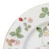 ウェッジウッド（WEDGWOOD） ワイルドストロベリー/Wild Strawberry ホワイト プレート 23cm