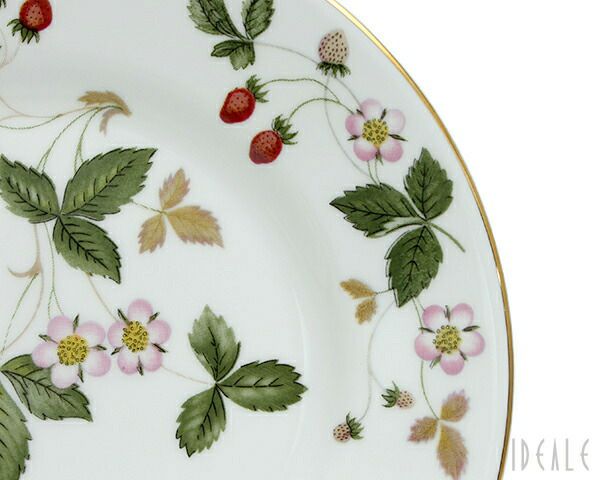 ウェッジウッド（WEDGWOOD） ワイルドストロベリー/Wild Strawberry プレート 15cm