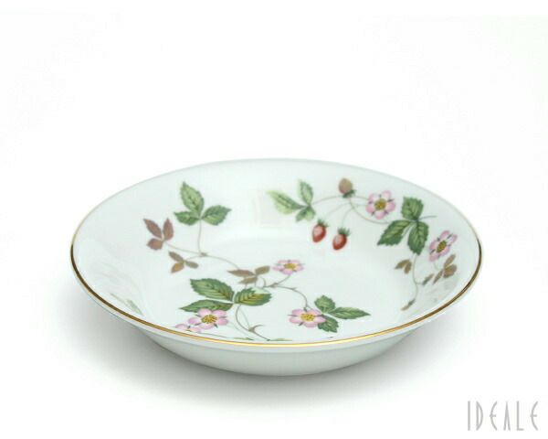 ウェッジウッド（WEDGWOOD） ワイルドストロベリー/Wild Strawberry フルーツソーサー 13cm