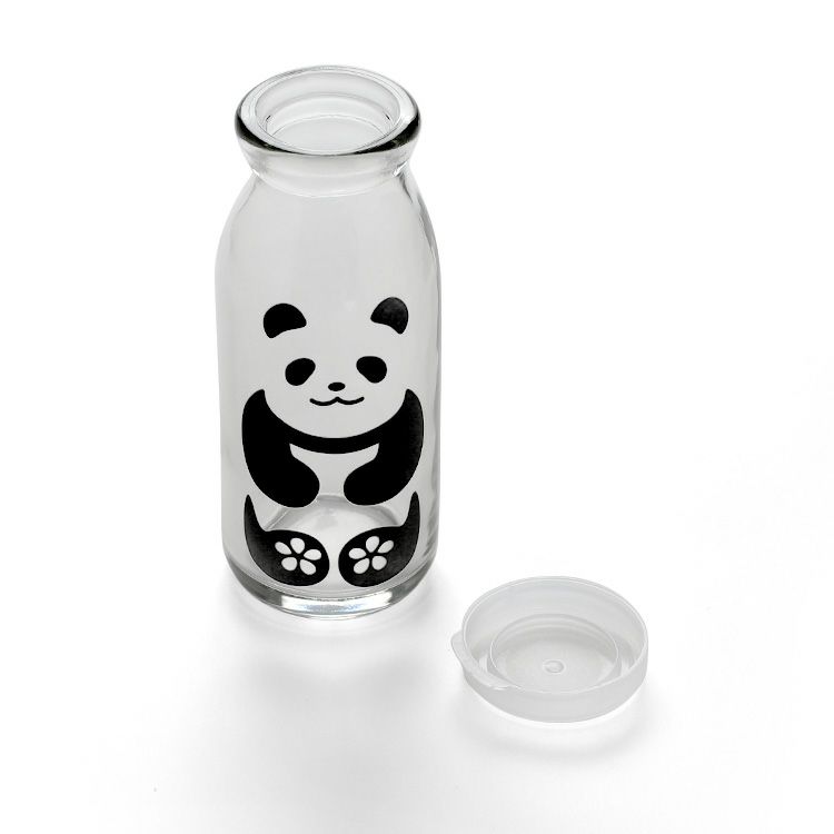 丸モ高木陶器 冷感 ミルクボトル スマイルグラス ペア