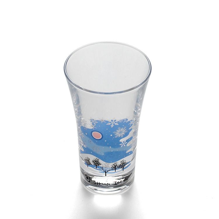 丸モ高木陶器 クリア 冷感 グラス天開 4点セット