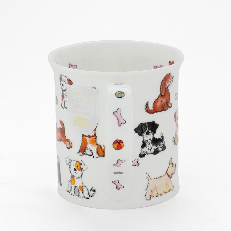 ダヌーン（Dunoon） マグカップ BUTE お気に入りの子犬はど～れ？