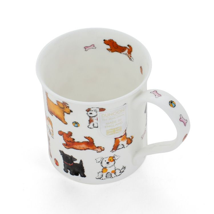 ダヌーン（Dunoon） マグカップ BUTE お気に入りの子犬はど～れ？