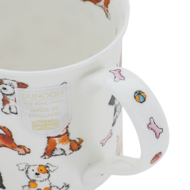 ダヌーン（Dunoon） マグカップ BUTE お気に入りの子犬はど～れ？