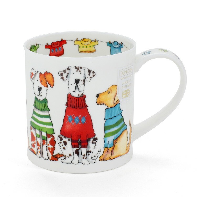 ダヌーン（Dunoon） マグカップ ORKNEY お洒落な犬