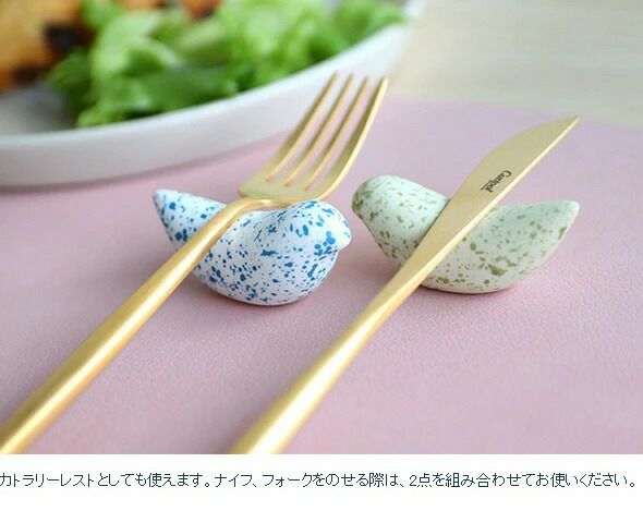 モヘイム（MOHEIM） バディペブルズ/BIRDY PEBBLES 箸置き 5色セット