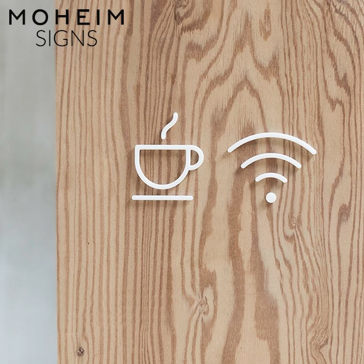 モヘイム（MOHEIM） サインズ/SIGNS アクリル ピクトグラムA