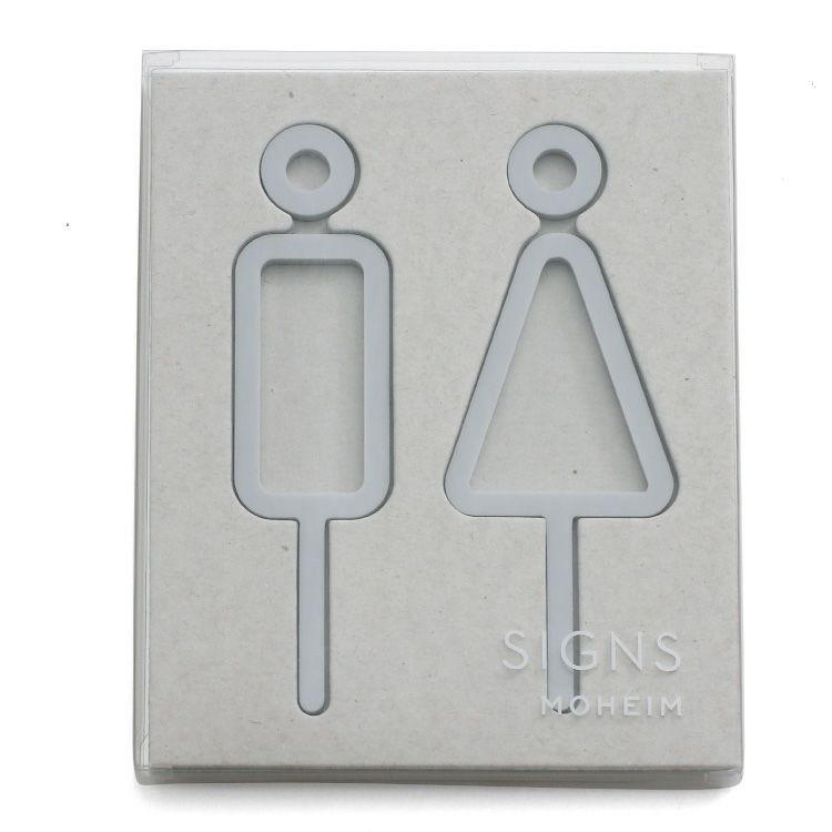 モヘイム（MOHEIM） サインズ/SIGNS アクリル ピクトグラムA