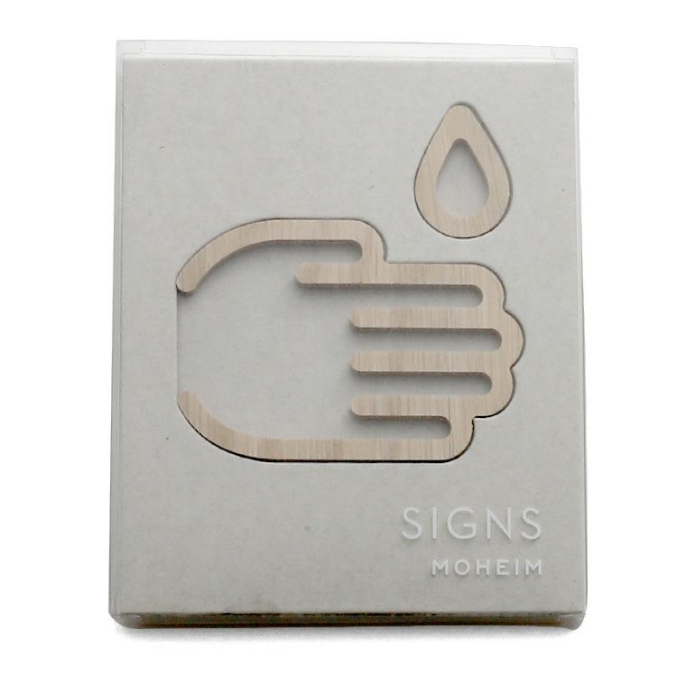 モヘイム（MOHEIM） サインズ/SIGNS 天然木 ピクトグラムA