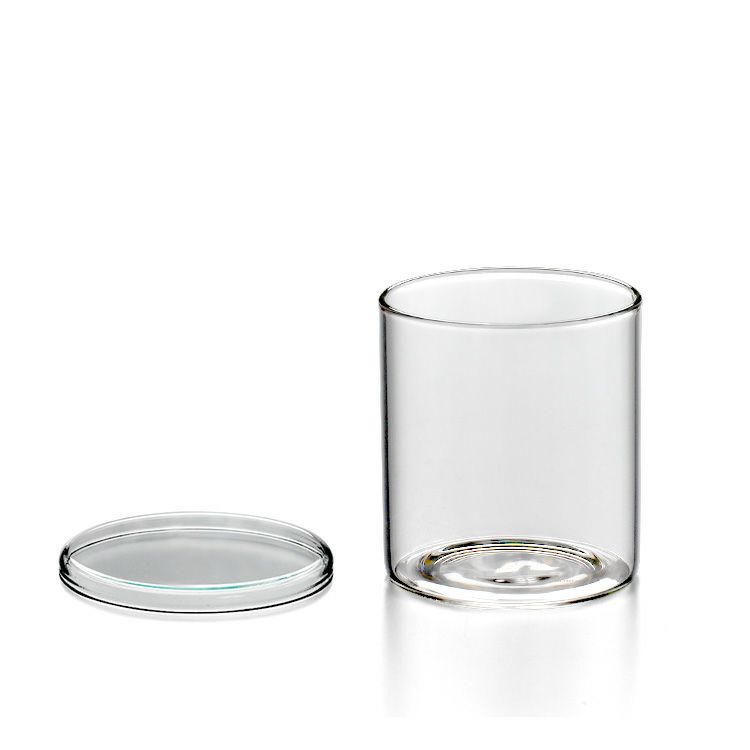 ボロシル（BOROSIL） ヴィジョングラス/VISION GLASS グラスリド（蓋）付 S×6個セット