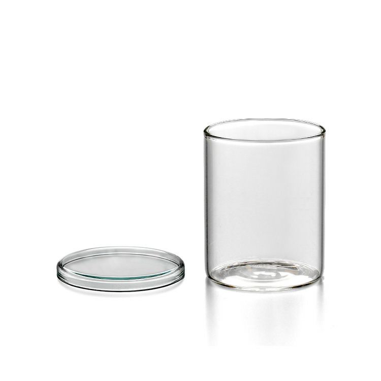 ボロシル（BOROSIL） ヴィジョングラス/VISION GLASS グラスリド（蓋）付 SS×6個セット