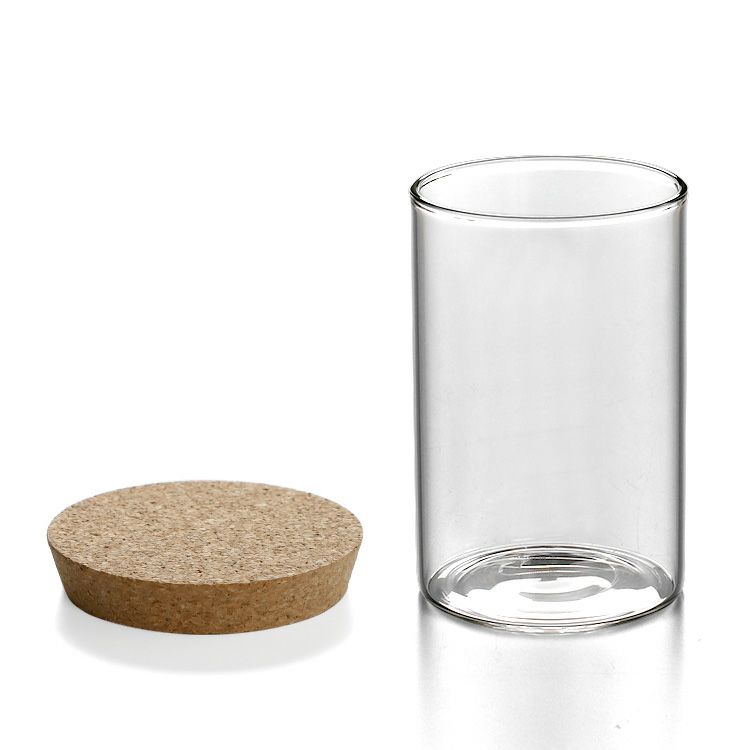 ボロシル（BOROSIL） ヴィジョングラス/VISION GLASS コルクリド（蓋）付 M×6個セット