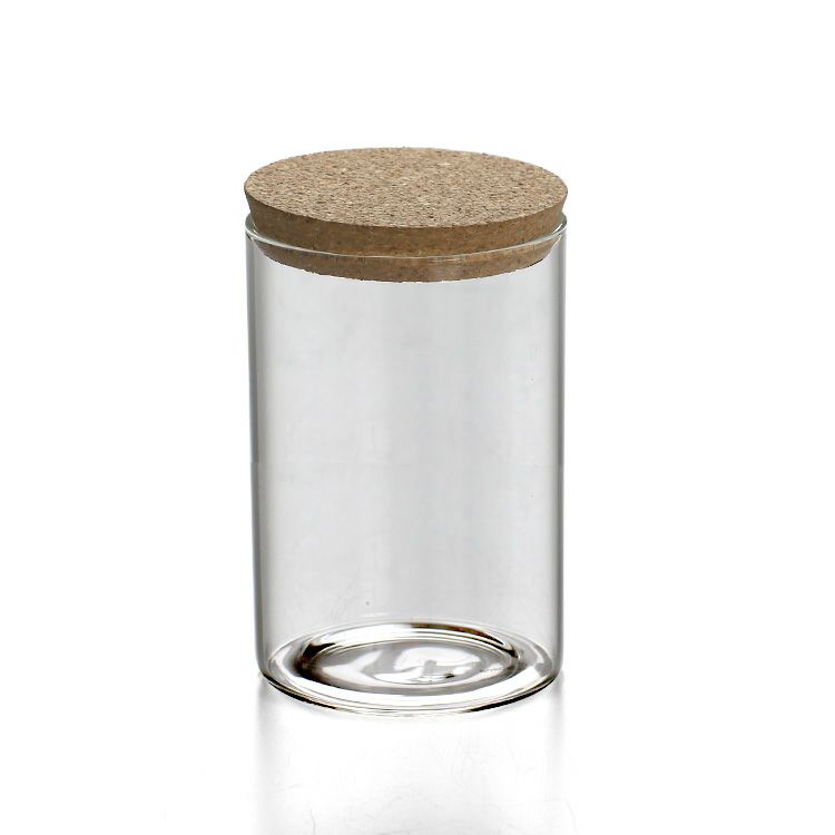 ボロシル（BOROSIL） ヴィジョングラス/VISION GLASS コルクリド（蓋）付 M×6個セット