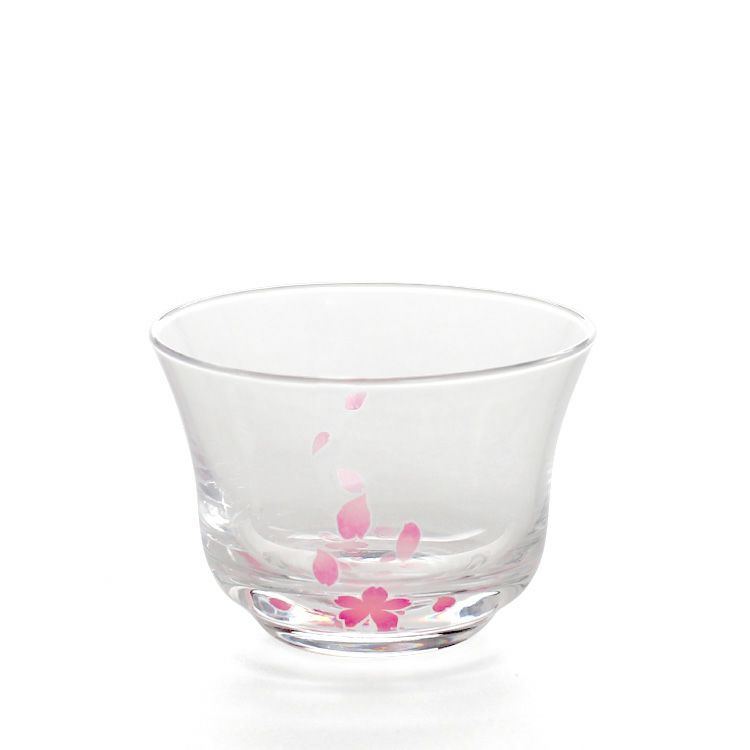 丸モ高木陶器 冷感桜 煎茶 グラス