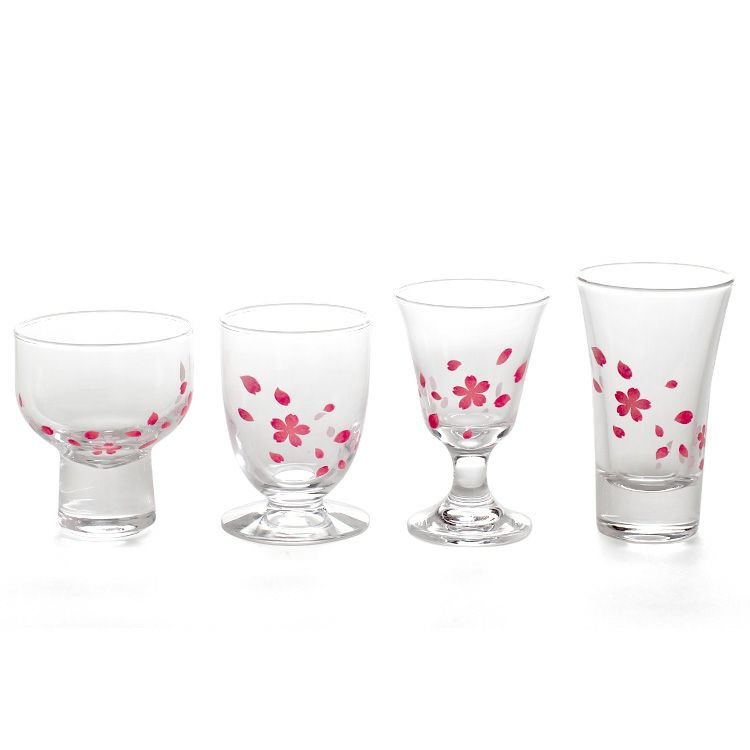 丸モ高木陶器 冷感桜 酒器 グラスセット