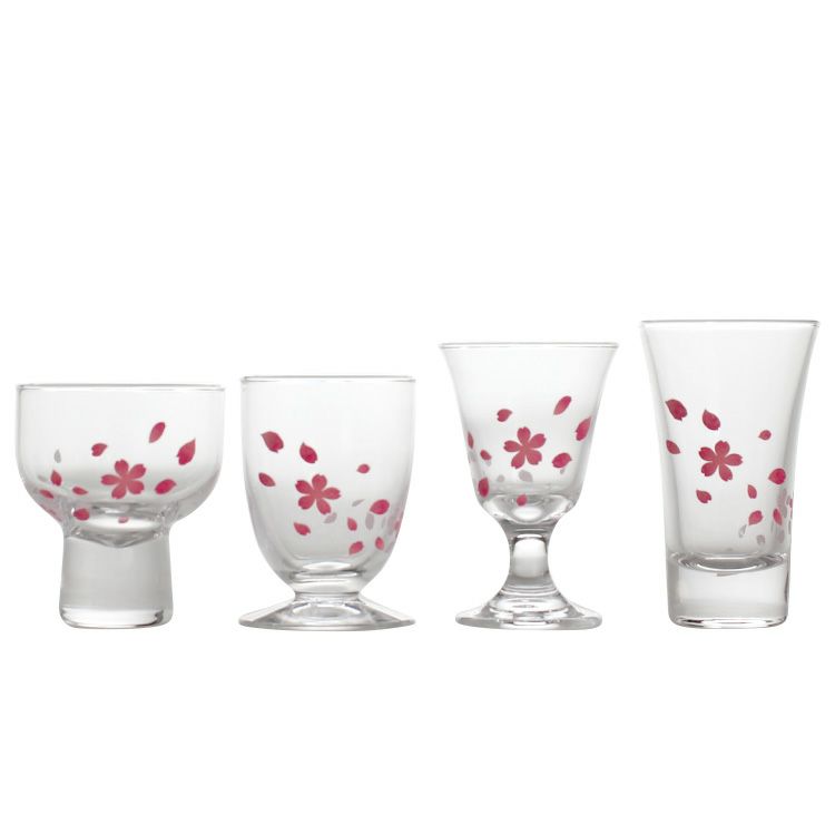 丸モ高木陶器 冷感桜 酒器 グラスセット