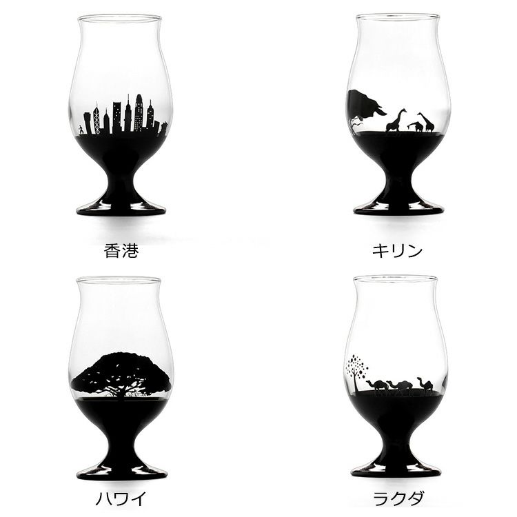 丸モ高木陶器 夕日を眺めるグラス あじわい