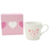 丸モ高木陶器 温感マグカップ ハート