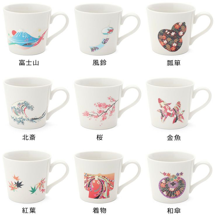 丸モ高木陶器 温感マグカップ