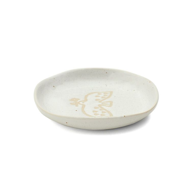 カネサン1893（KANESAN1893） トリトハ ナデ角小皿
