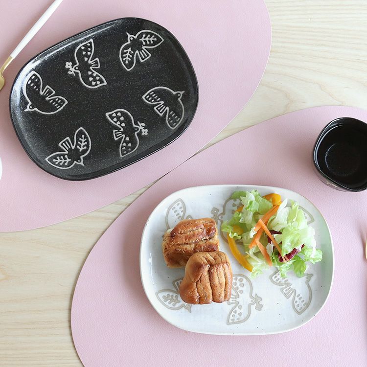 カネサン1893（KANESAN1893） トリトハ ナデ角大皿