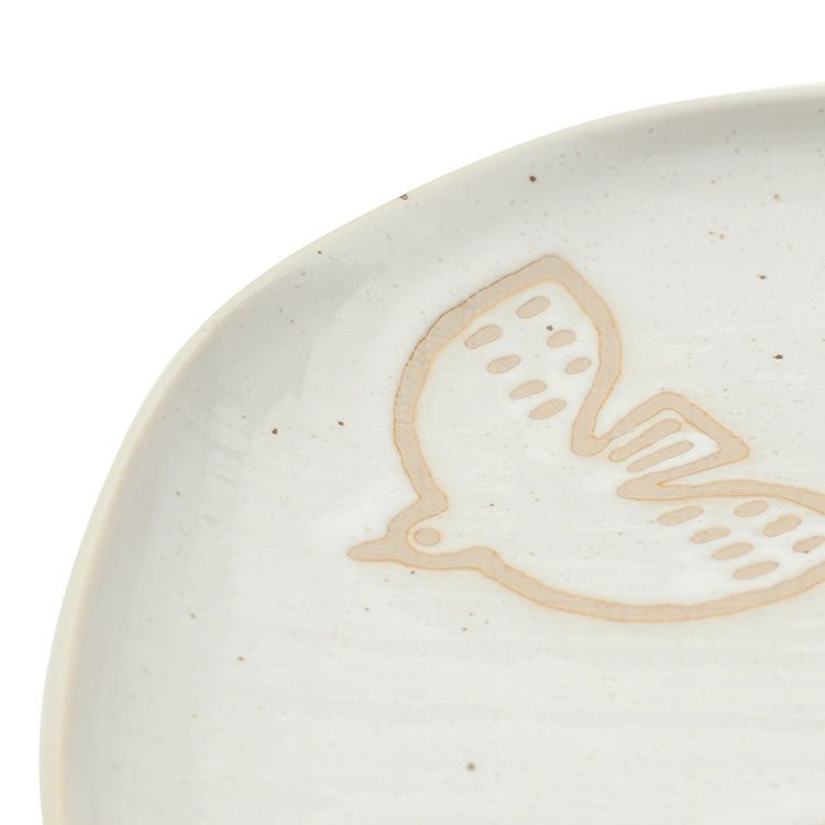 カネサン1893（KANESAN1893） トリトハ ナデ角大皿