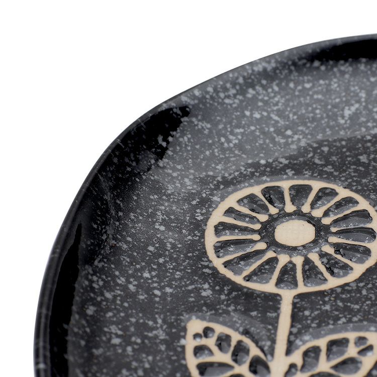 カネサン1893（KANESAN1893） ハナトハ ナデ角大皿