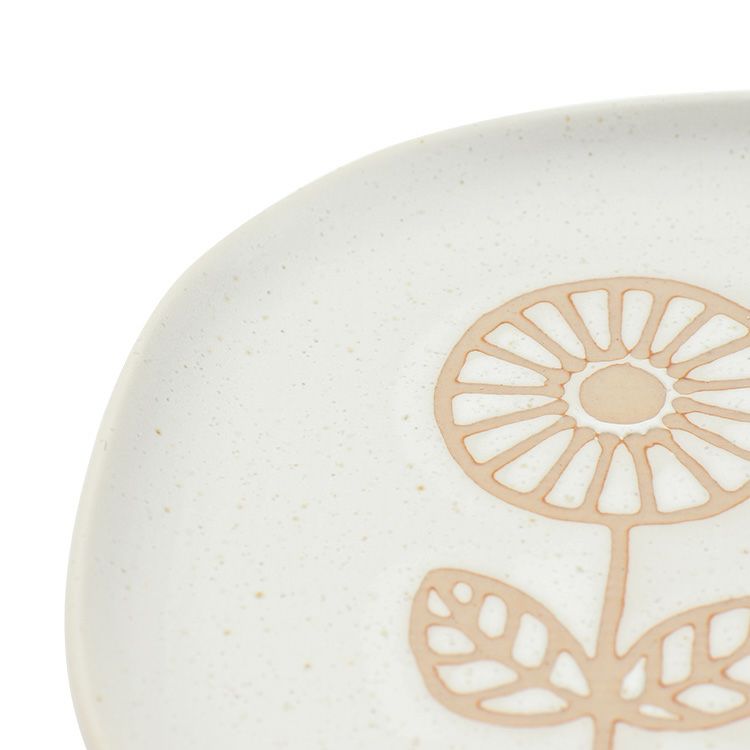 カネサン1893（KANESAN1893） ハナトハ ナデ角中皿