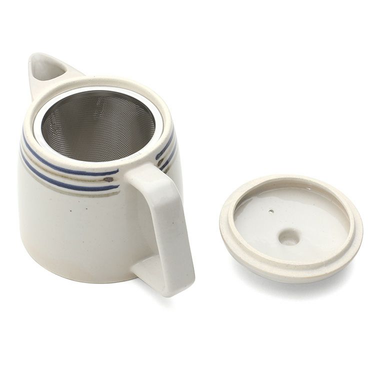 カネサン1893（KANESAN1893） ボーダー ボーダーポット（茶こし付）