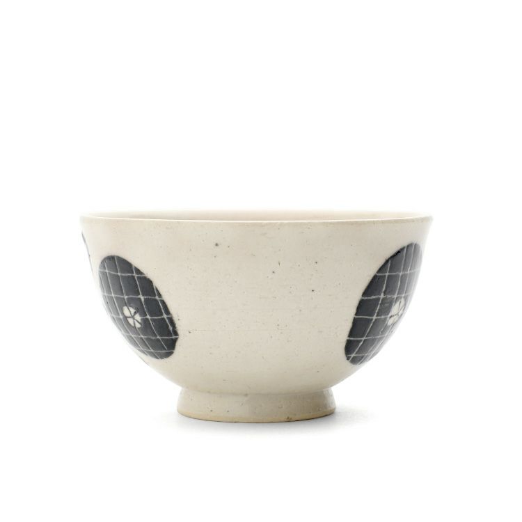 カネサン1893（KANESAN1893） モノトーン 花茶碗