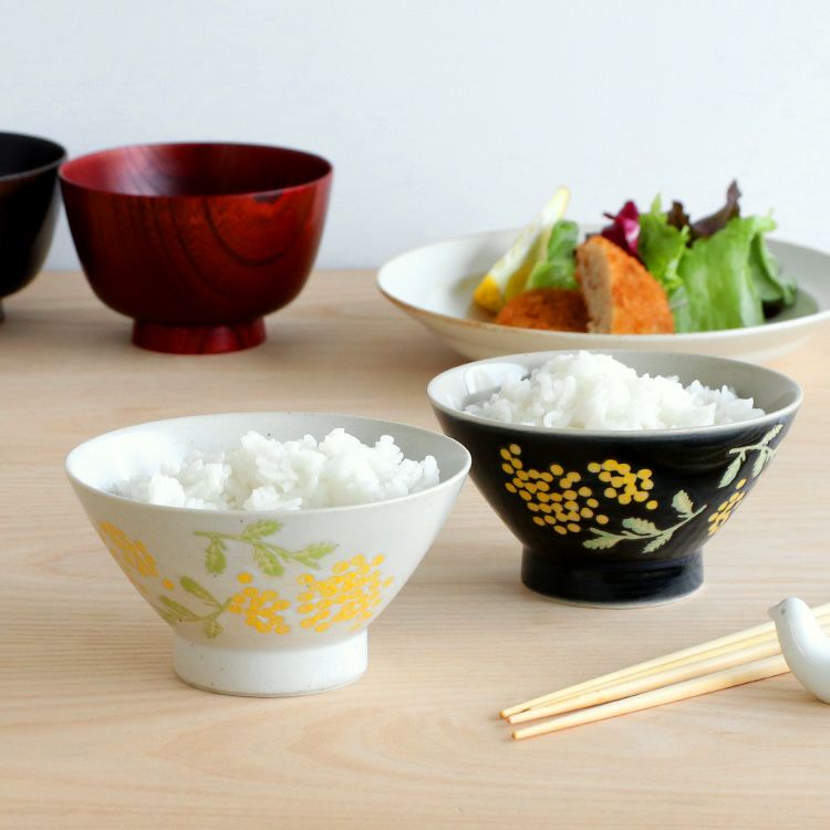 ビスク（BISQUE） ミモザ ワルツ 茶碗