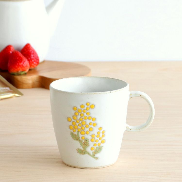 ビスク（BISQUE） ミモザ ワルツ マグカップ