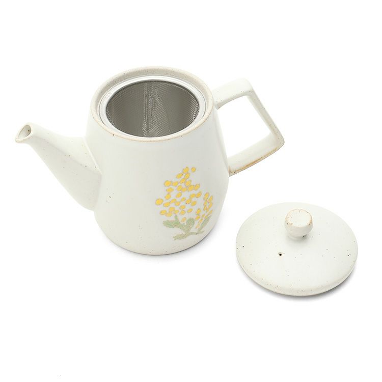 ビスク（BISQUE） ミモザ ワルツ ポット（茶こし付）