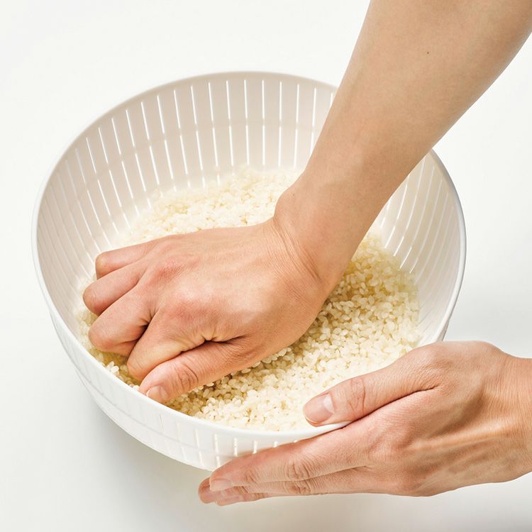 ライクイット（like-it） 米とぎにも使えるザルとボウル