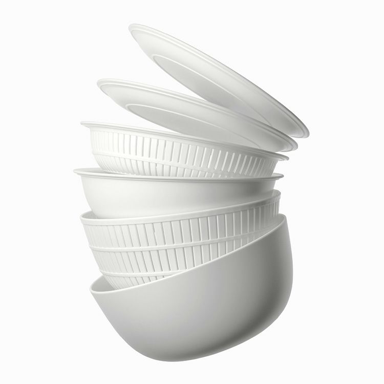 ライクイット（like-it） 米とぎにも使えるザルとボウル 6点セット