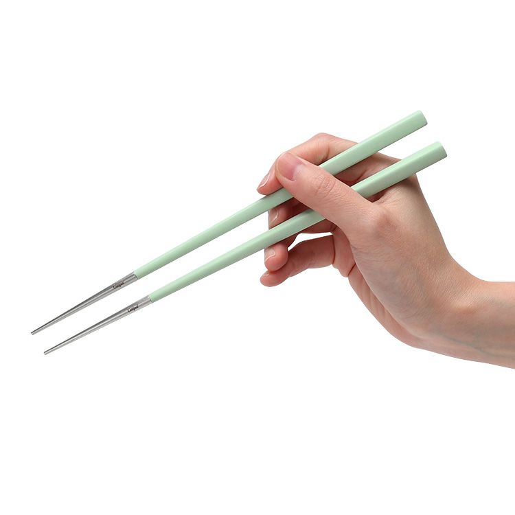 クチポール（Cutipol） クーベ/KUBE セラドン 箸 + 箸置きセット