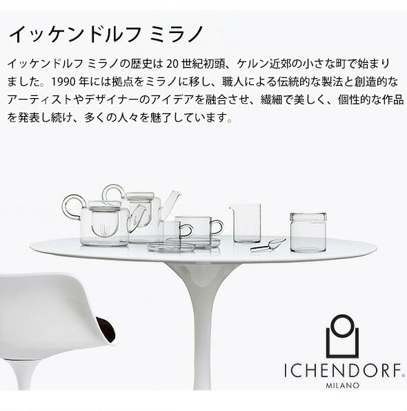 イッケンドルフ ミラノ（ICHENDORF MILANO） クリア ピッチャー 500ml