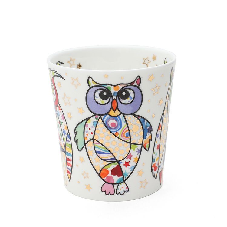 ダヌーン（Dunoon） マグカップ LOMOND ゴールド スペシャルアウル（フクロウ）