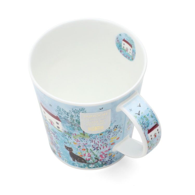 ダヌーン（Dunoon） マグカップ LOMOND コテージを散歩する猫