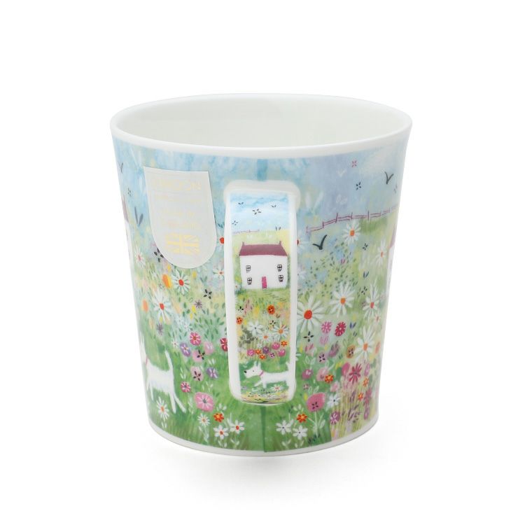 ダヌーン（Dunoon） マグカップ LOMOND コテージを散歩する犬