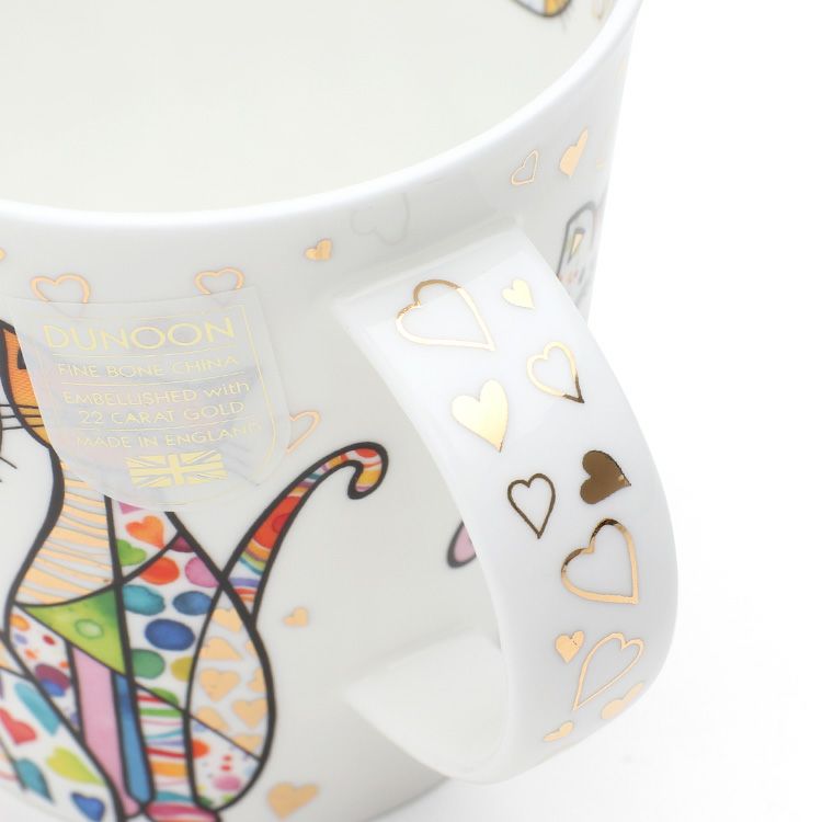 ダヌーン（Dunoon） マグカップ LOMOND ゴールド スペシャルキャット