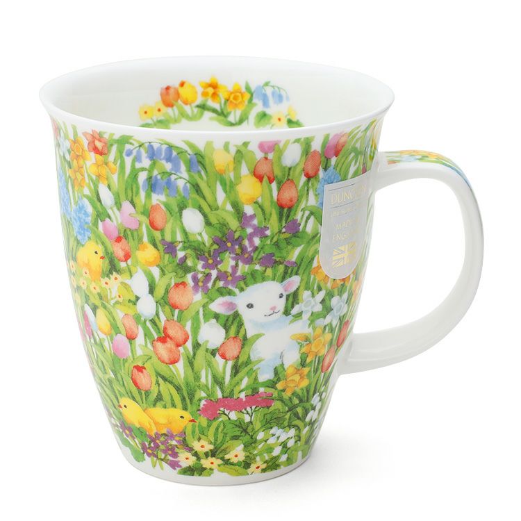 ダヌーン（Dunoon） マグカップ NEVIS お花畑でかくれんぼ ヤギ