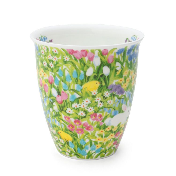 ダヌーン（Dunoon） マグカップ NEVIS お花畑でかくれんぼ ウサギ